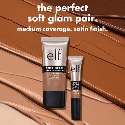 e.l.f. Soft Glam Satin Concealer, Medium Coverage, 13 Fair Neutral e.l.f.
