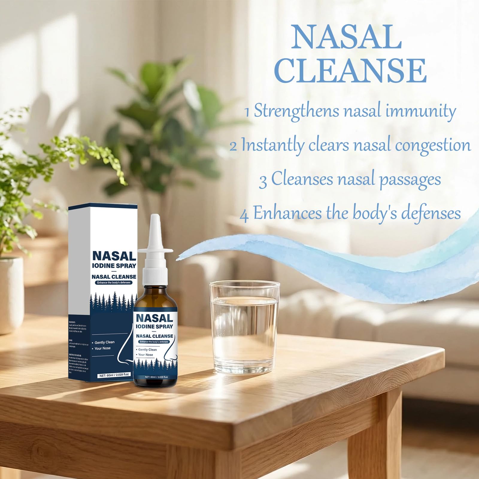 VIPUDA Nutramd Iodine Nasal Spray, Cleanses & Refreshes Your Nasal Passages, Iodine & Fulvic Acid Blend, 100% Natural Mineral Formula – 60 ml/2.029 fl.oz (1pc) VIPUDA buy australia supplements