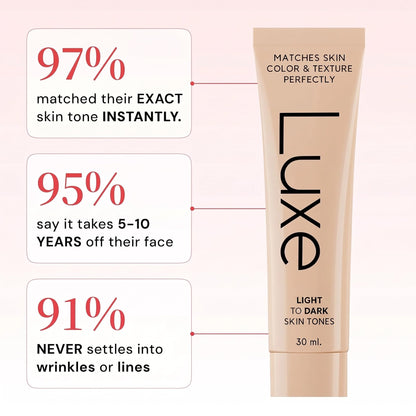 Luxe Color Changing Foundation – Medium Luxe Cosmetics
