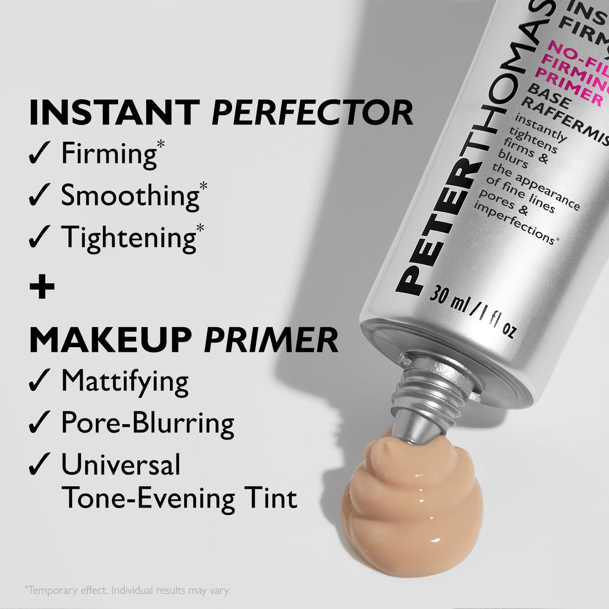 Peter Thomas Roth | Instant FIRMx® No-Filter Primer, Instant Skin Tightener, Skin Firmer, Makeup Primer For Face, Blurring Face Primer Peter Thomas Roth