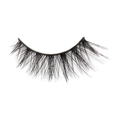 Kiss Lash Couture False Eyelashes, Triple Push-Up Teddy, 1 Pair, 12mm 3D Volume Strip Lashes, Fluffy, Dramatic Effect, Cushioned Flexi-Band, Eye-Lifting Curl & Multi Angles KISS