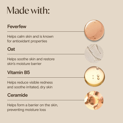 Aveeno Calm + Restore Redness Relief Moisturizing Cream, 1.7 oz Aveeno