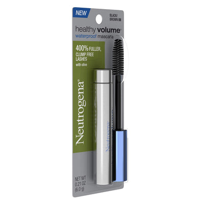 Neutrogena Healthy Volume Waterproof Mascara, Black/Brown 08, 0.21 oz Neutrogena