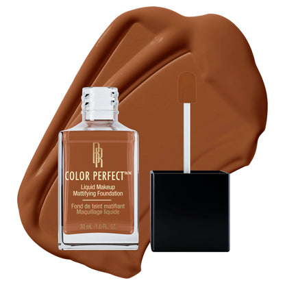 Black Radiance Color Perfect Liquid Full Coverage Foundation Makeup, Caramel, 1 Fluid Ounce Gsupps Australia