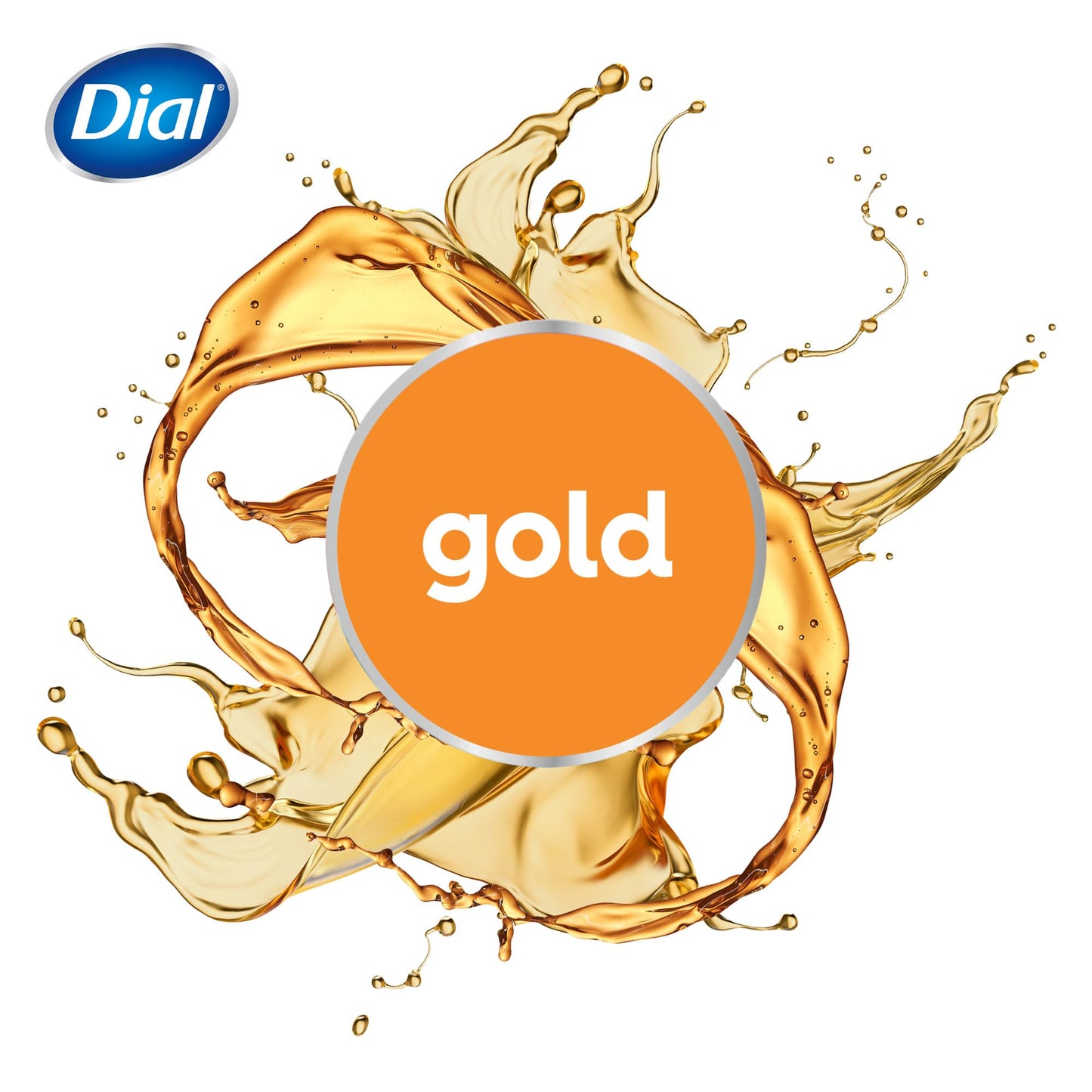 Dial Antibacterial Deodorant Bar Soap, Advanced Clean Gold, 4 Oz, 32 Bars, Round the Clock Odor Protection Dial