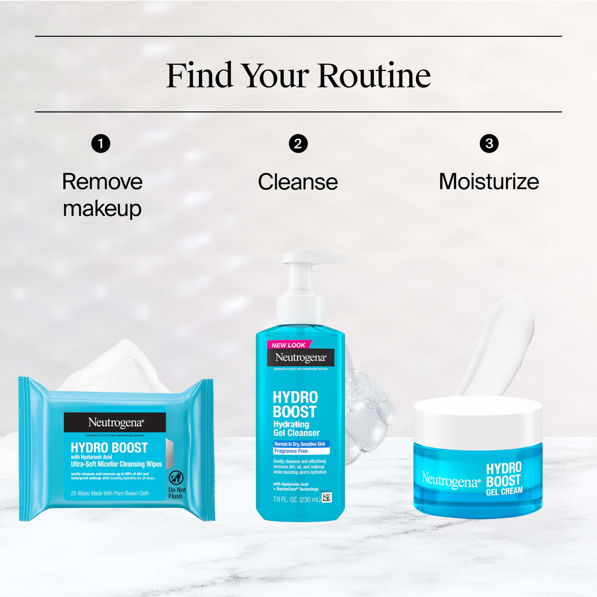Neutrogena Hydro Boost Hydrating Gel Cream Face Moisturizer, 0.5 fl oz Neutrogena