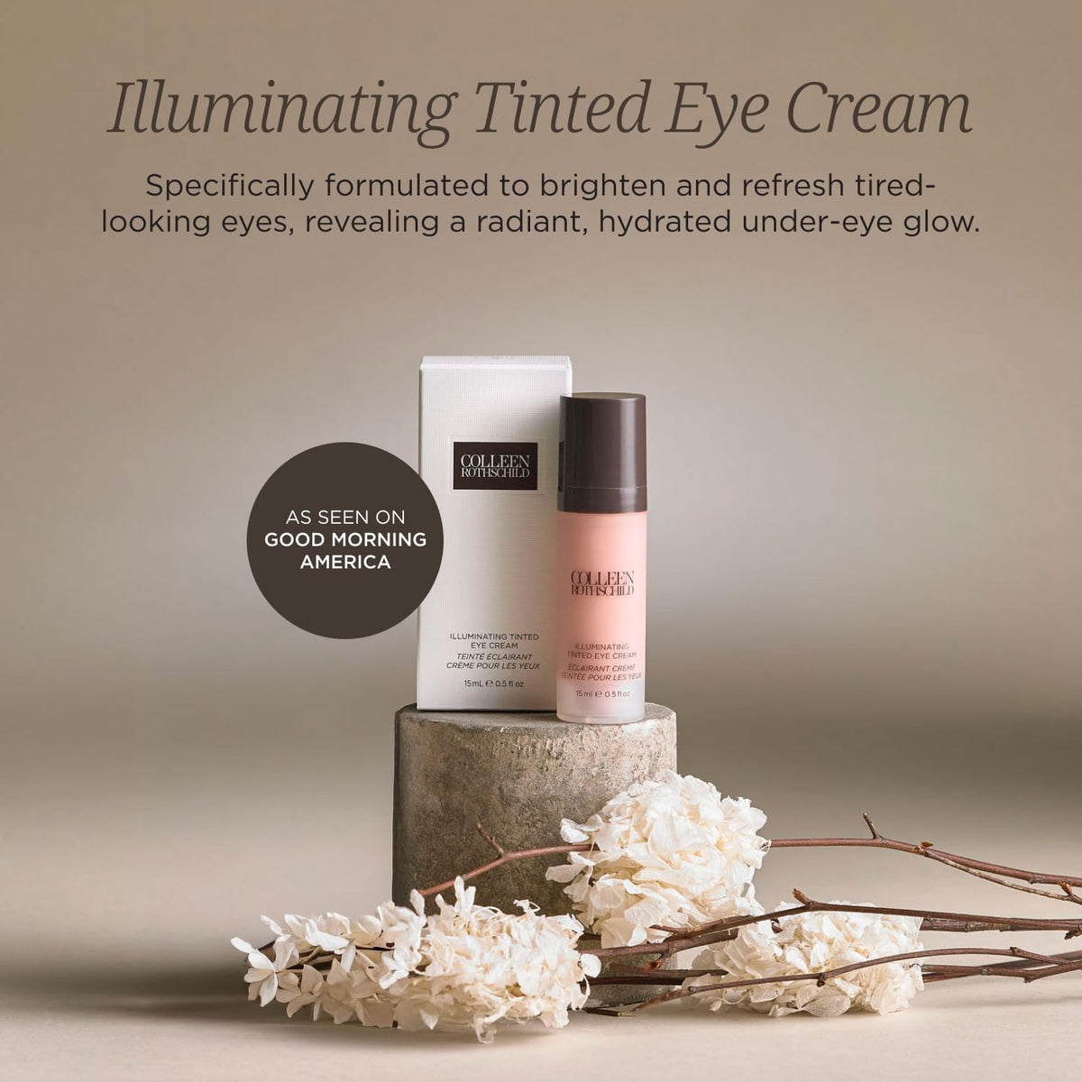 Colleen Rothschild Illuminating Tinted Eye Cream - Dark Circle Treatment COLLEEN ROTHSCHILD