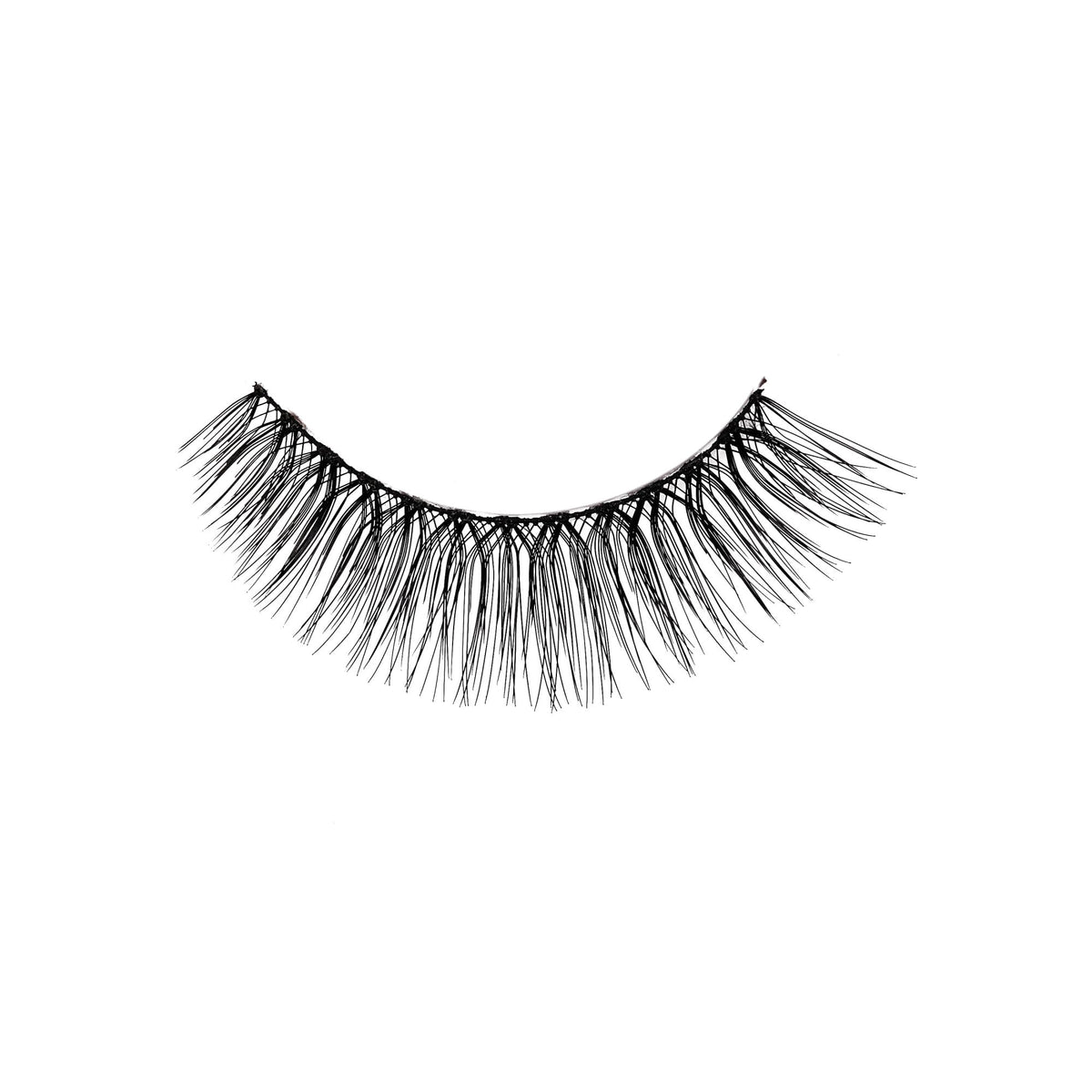 Kiss Looks So Natural, False Eyelashes, 'Shy', 12mm, Includes 5 Pairs Of Lashes, Easy to Apply, Reusable Lash Clusters KISS