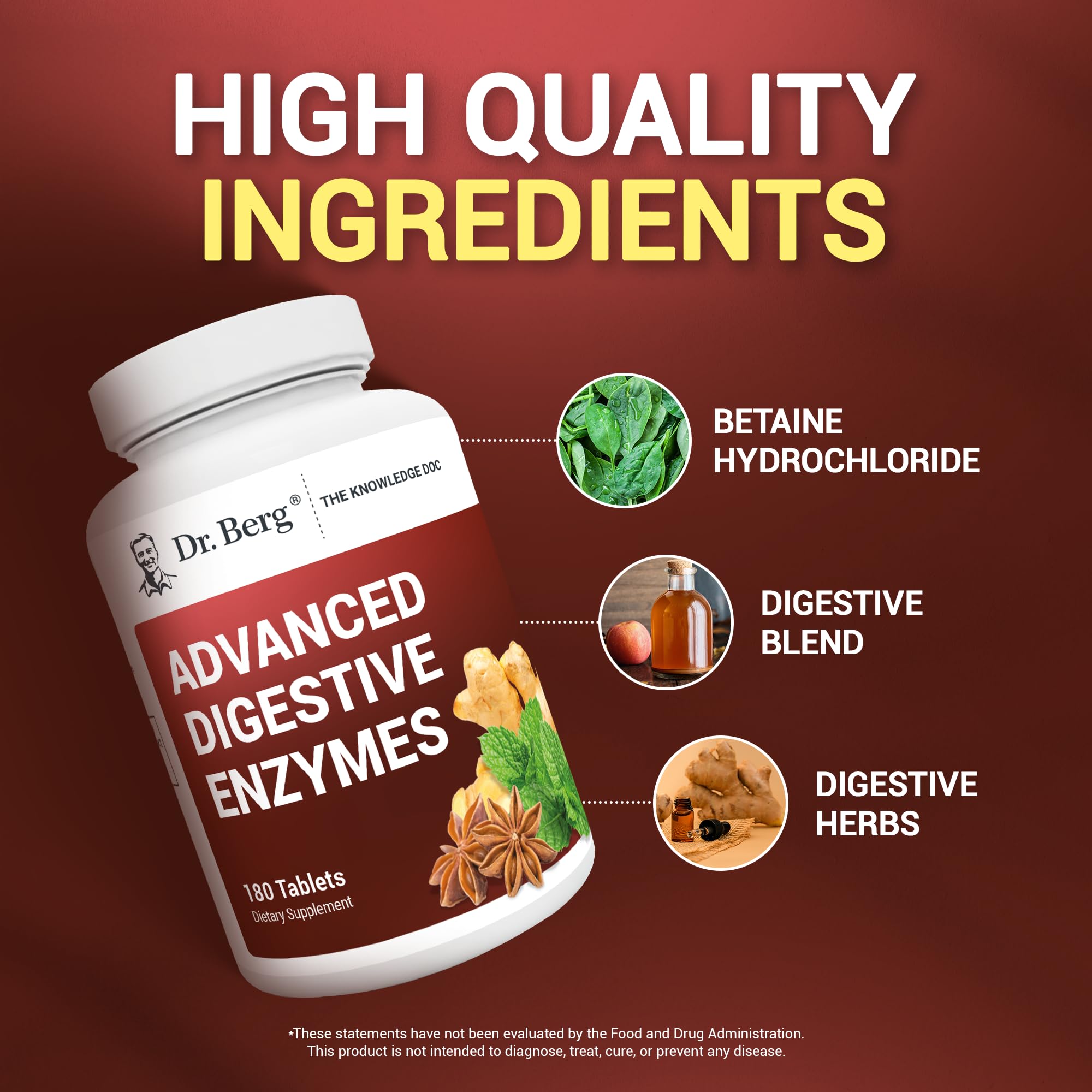 Dr. Berg Advanced Digestive Formula with Apple Cider Vinegar - Includes Digestive Health Dr. Berg Nutritionals buy australia supplements