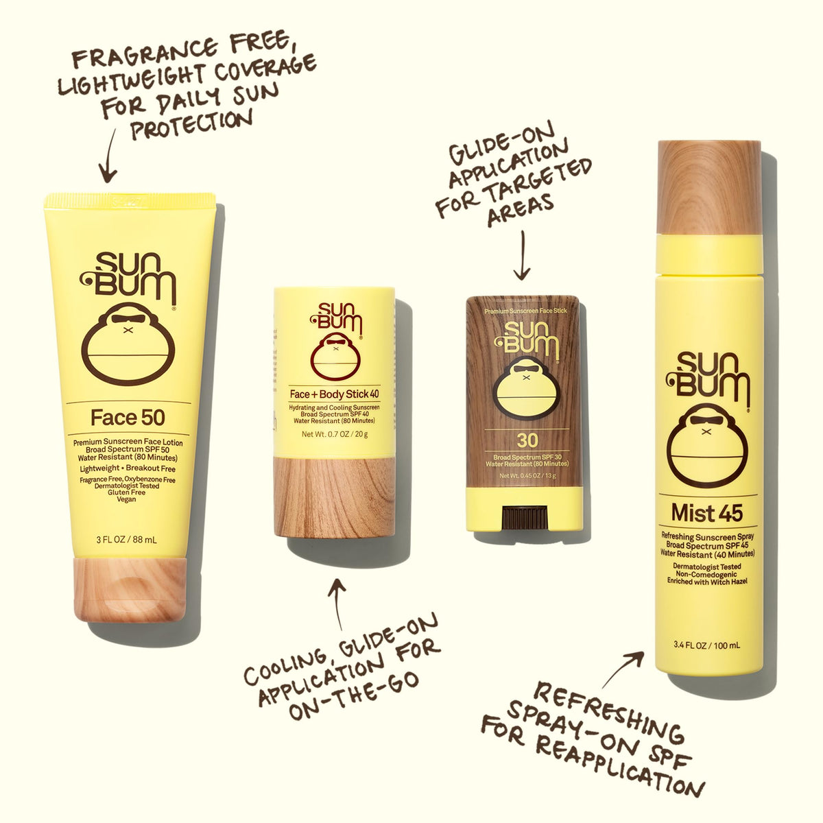 Sun Bum Original SPF 45 Broad Spectrum Sunscreen Mist - Travel Size, 3.4 oz Sun Bum