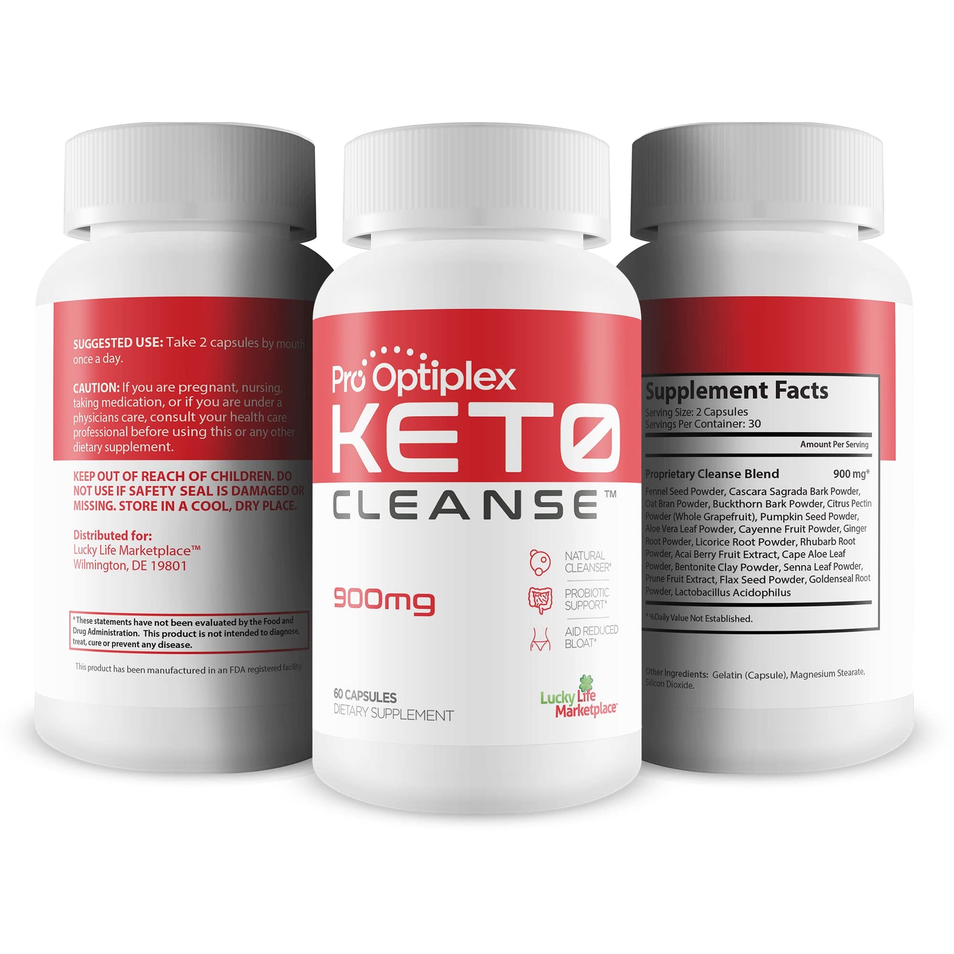 Pro Optiplex Keto Cleanse - Cleanse & Detox Naturally - Herbal Keto Cleanse with Probiotic healthsupps.co.uk buy australia supplements