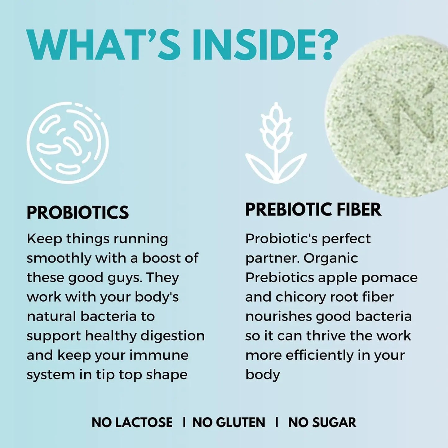 Wellbeing Nutrition Daily Probiotics + Prebiotics | Improve Metabolism, Acidity Relief, Digestion & Gut Health | 18 Billion CFU Organic Probiotics Supplement WELLBEING NUTRITION