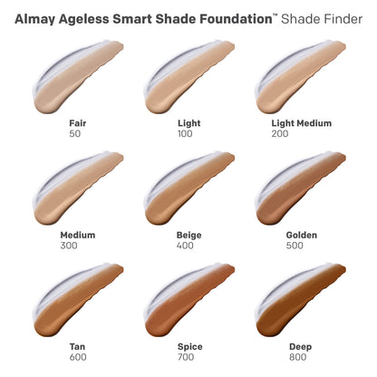 Almay Smart Shade Ageless Foundation, 50 Fair, 1 fl oz Almay