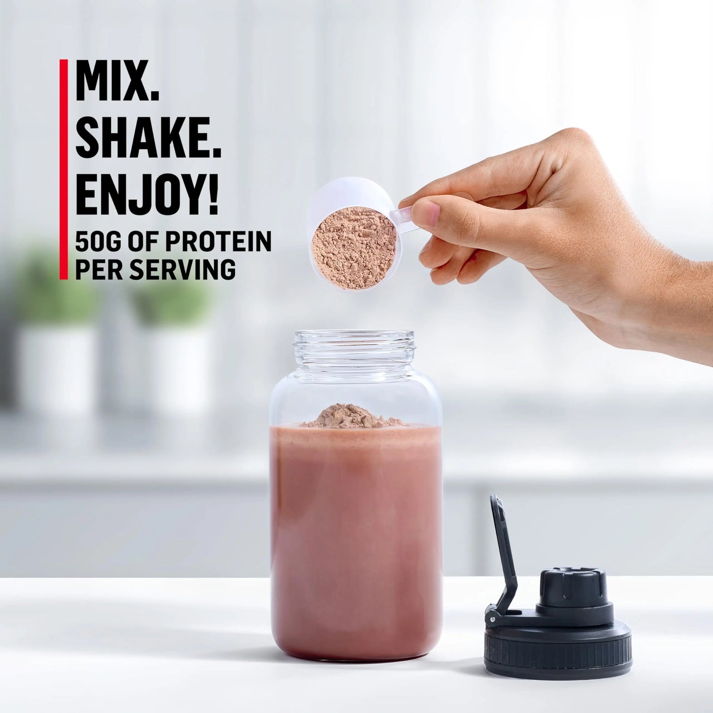 Muscle Milk Pro Series Protein Powder Supplement,Knockout Chocolate,2 Pound,11 Servings,50g Protein,3g Sugar,20 Vitamins & Minerals,NSF Certified for Sport,Workout Recovery,Packaging May Vary Muscle Milk