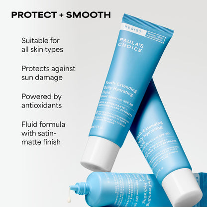 Paula's Choice RESIST Hydrating Fluid Face Moisturizer SPF 50, 2 Fl Oz Paula's Choice