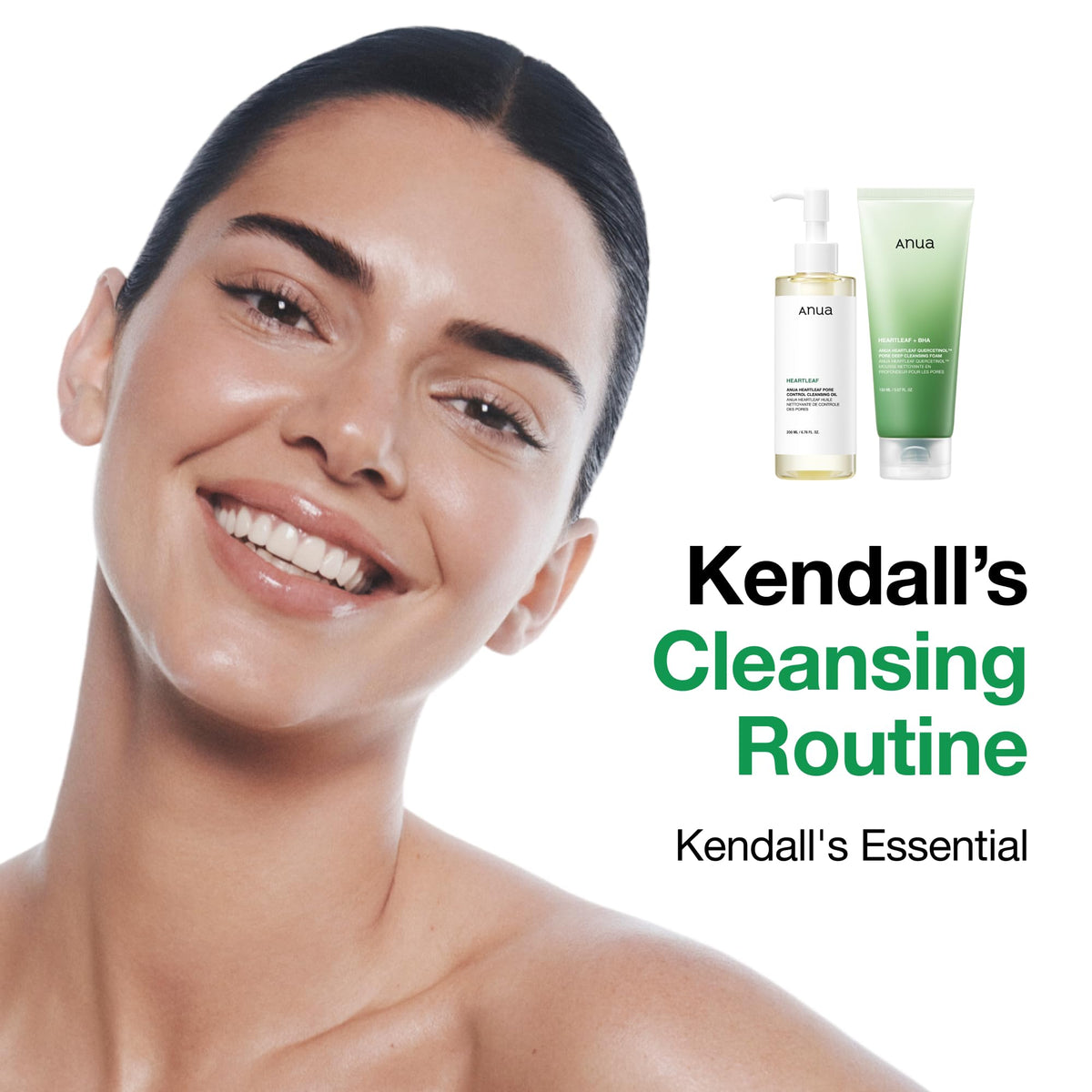 Anua Heartleaf Pore Control Cleansing Oil, Korean Skincare, 6.76 fl.oz ANUA