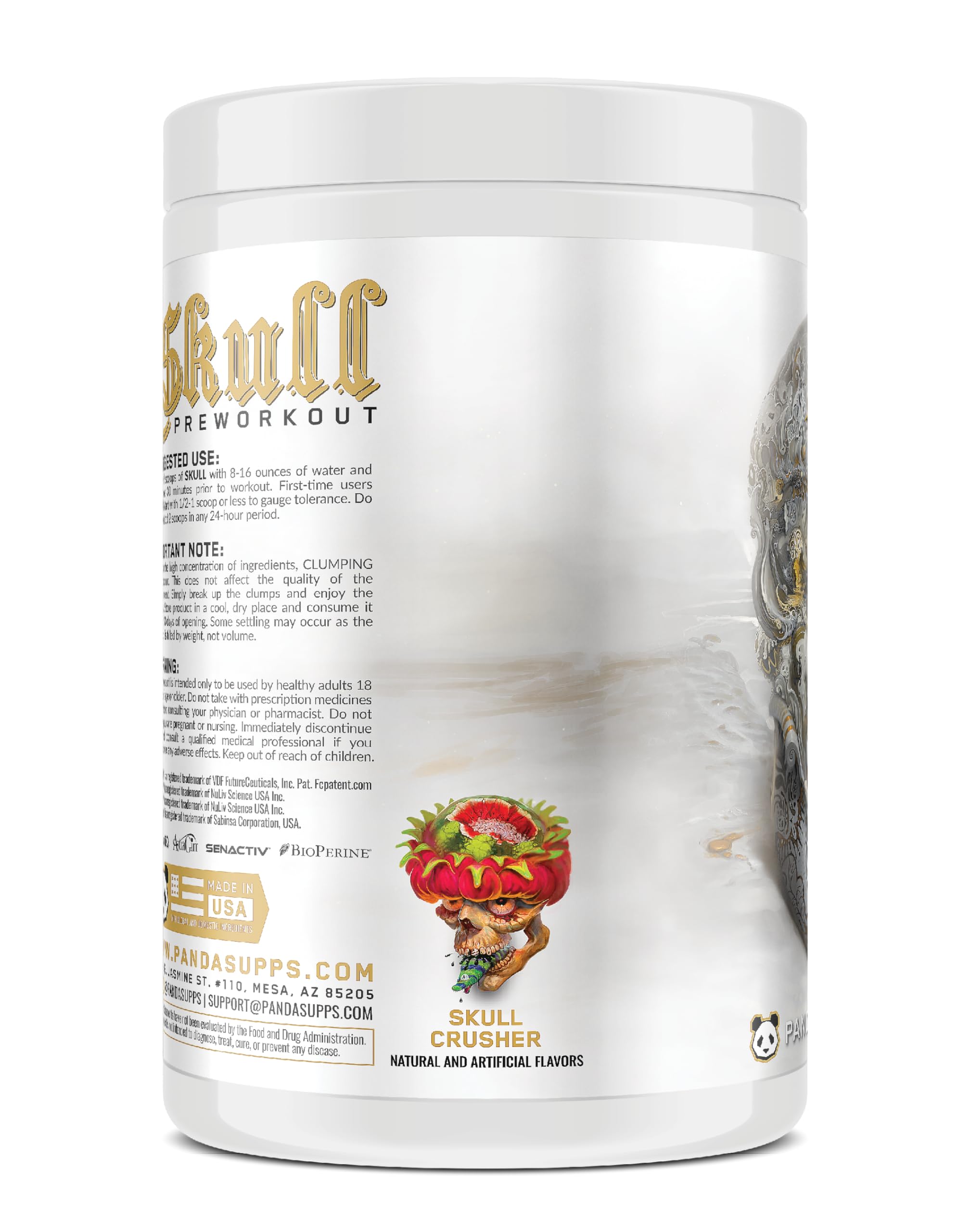 Underground Bio Labs/Panda Supps Skull High Stimulant/Nootropic Pre-Workout,Lion's Mane Underground Bio Labs buy australia supplements