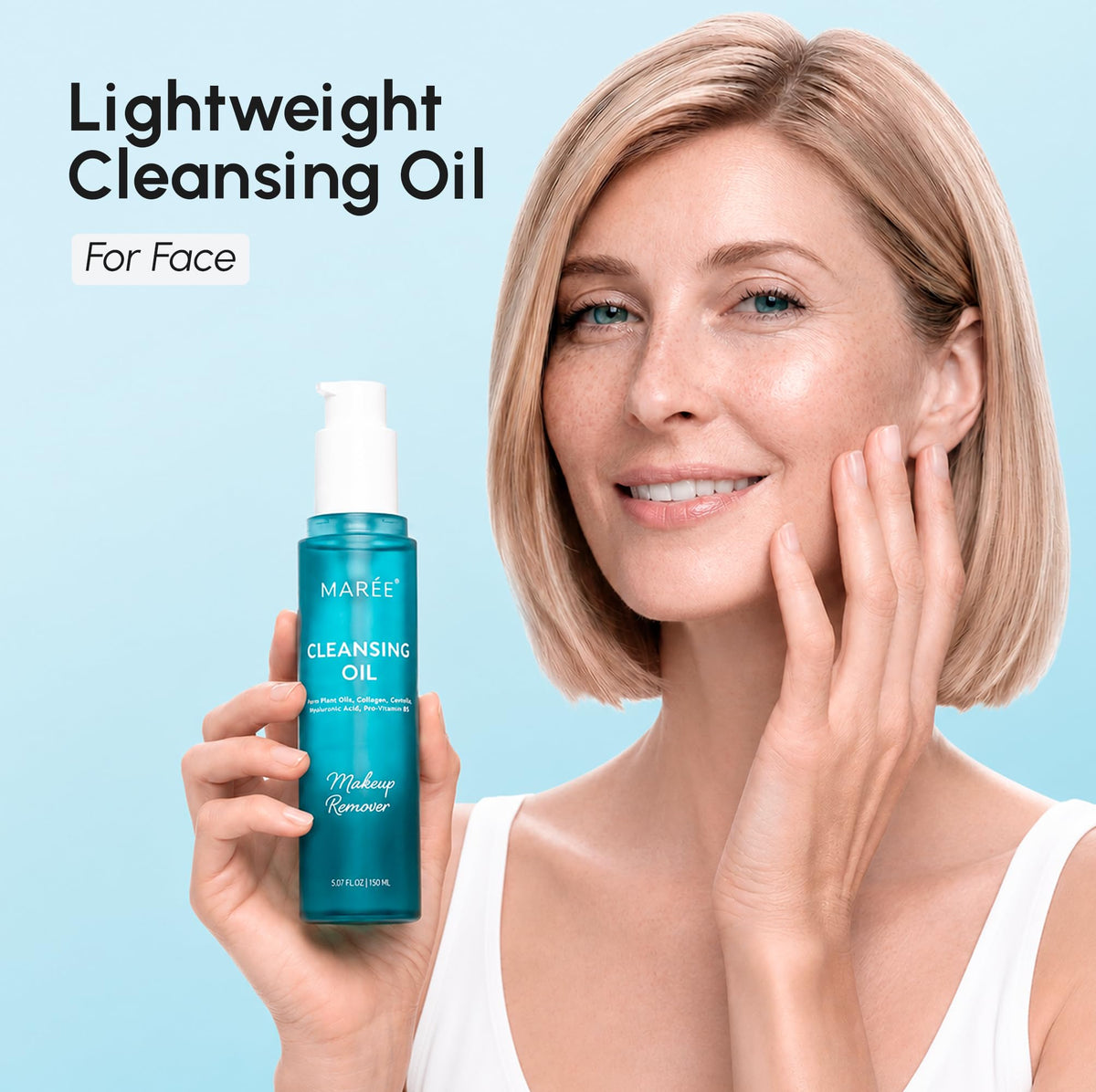 MAREE Deep Cleansing Oil – Makeup Remover for Sensitive Skin MAREE