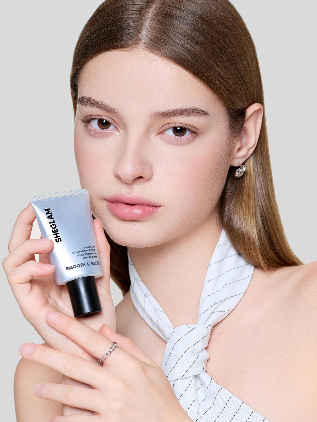 SHEGLAM Camera On Smooth & Blur Primer Mattifying Makeup Base Primer for Smoothing Skin SHEGLAM