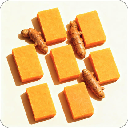Glo Melanin Turmeric Brightening Soap with Vitamin C, Alpha Arbutin & Oats Glo Melanin