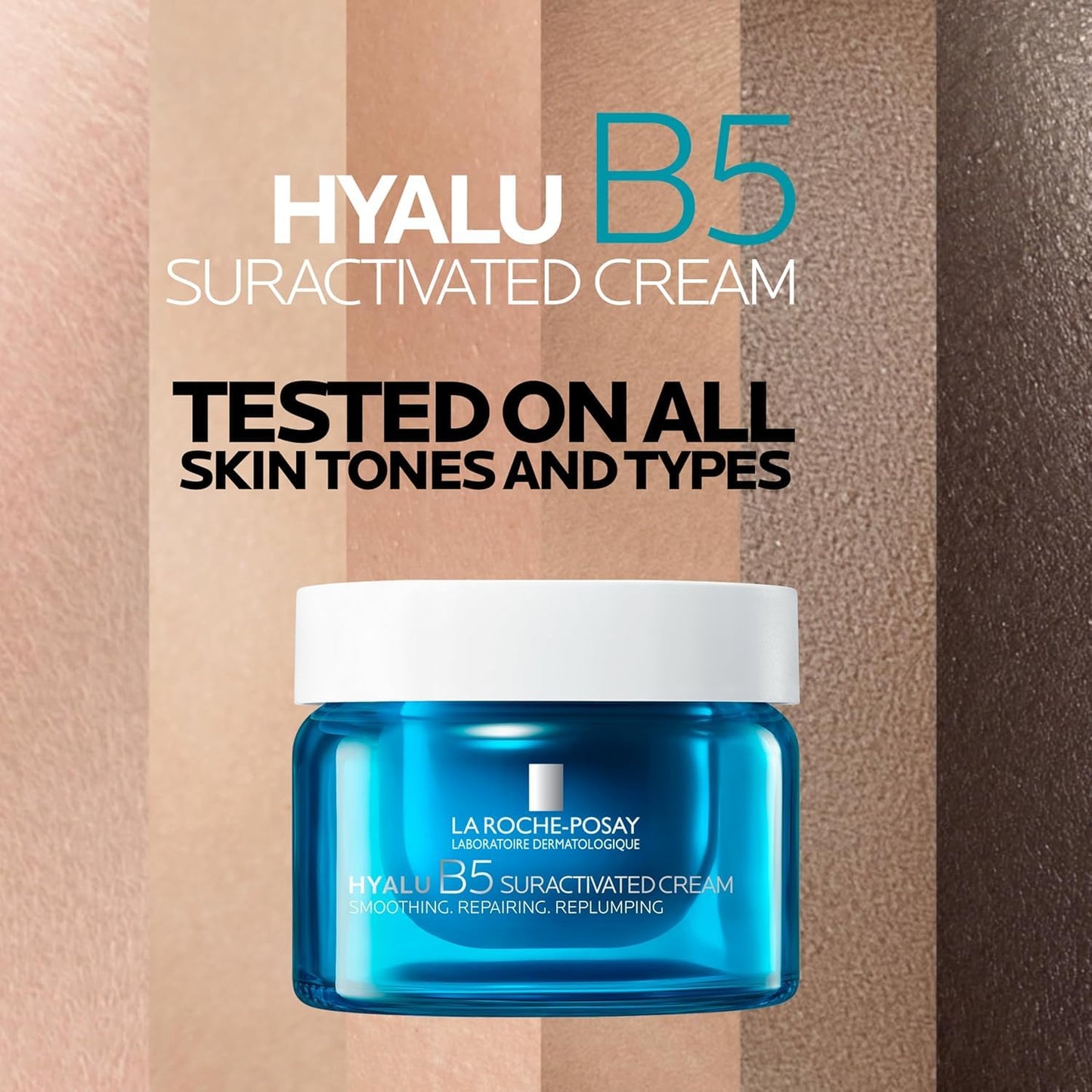 La Roche-Posay Hyalu B5 Suractivated Anti-Aging Face & Neck Cream, Firming Face Moisturizer With 3 Types of Hyaluronic Acid for All Skin Types La Roche-Posay