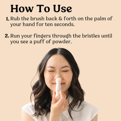 Roe Wellness- SPF 50 Powder Sunscreen Mineral-Based, Non-Toxic Brush-on For Kids, Adults & Babies | For Scalp, Face & Body (Reef Safe) Roe Wellness