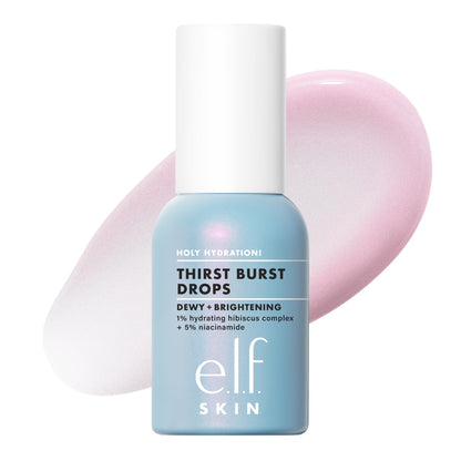 e.l.f. SKIN Thirst Burst Drops, Serum For A Radiant Complexion Instantly & Over Time, Made With Hyaluronic Acid, Vegan & Cruelty-Free e.l.f.