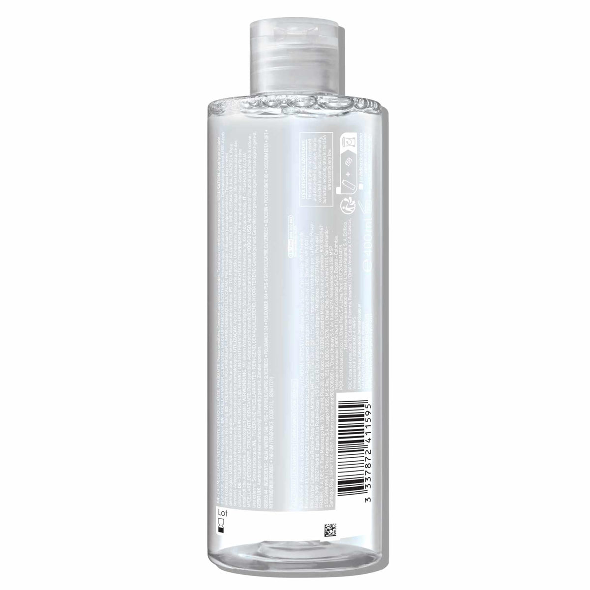 La Roche-Posay Micellar Water Makeup Remover for Sensitive Skin, 13.52oz La Roche-Posay