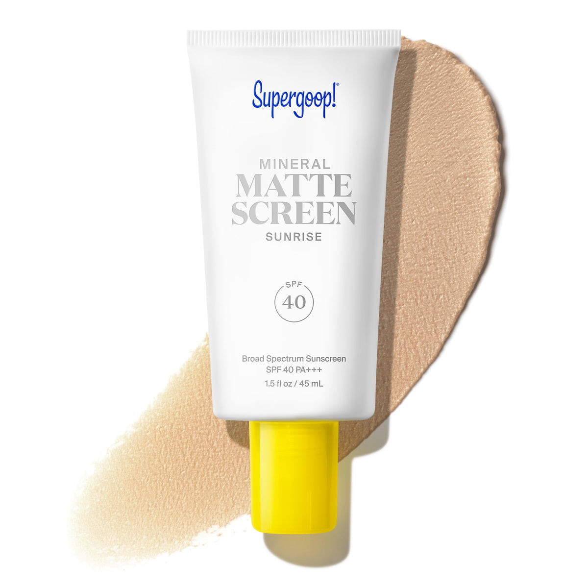 Supergoop! Mattescreen Mineral Tinted Face Sunscreen SPF 40, Sunrise Supergoop!