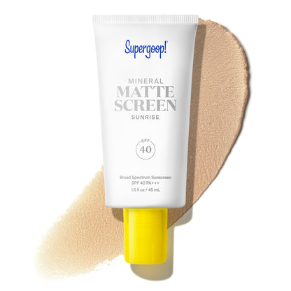 Supergoop! Mattescreen Mineral Tinted Face Sunscreen SPF 40, Sunrise Supergoop!