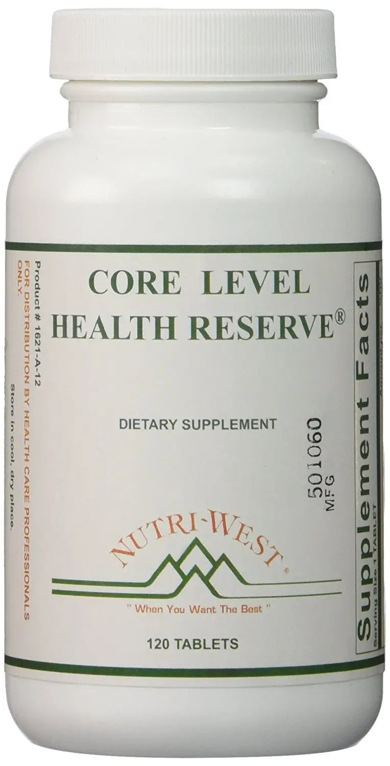 Core Level Health Reserve - 120 Tablets by Nutri West Nutri-West buy australia supplements