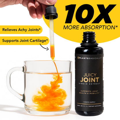 Juicy Joint by Plants Basically – Joint Support Supplement for Mobility, Relief & Recovery | Plants Basically