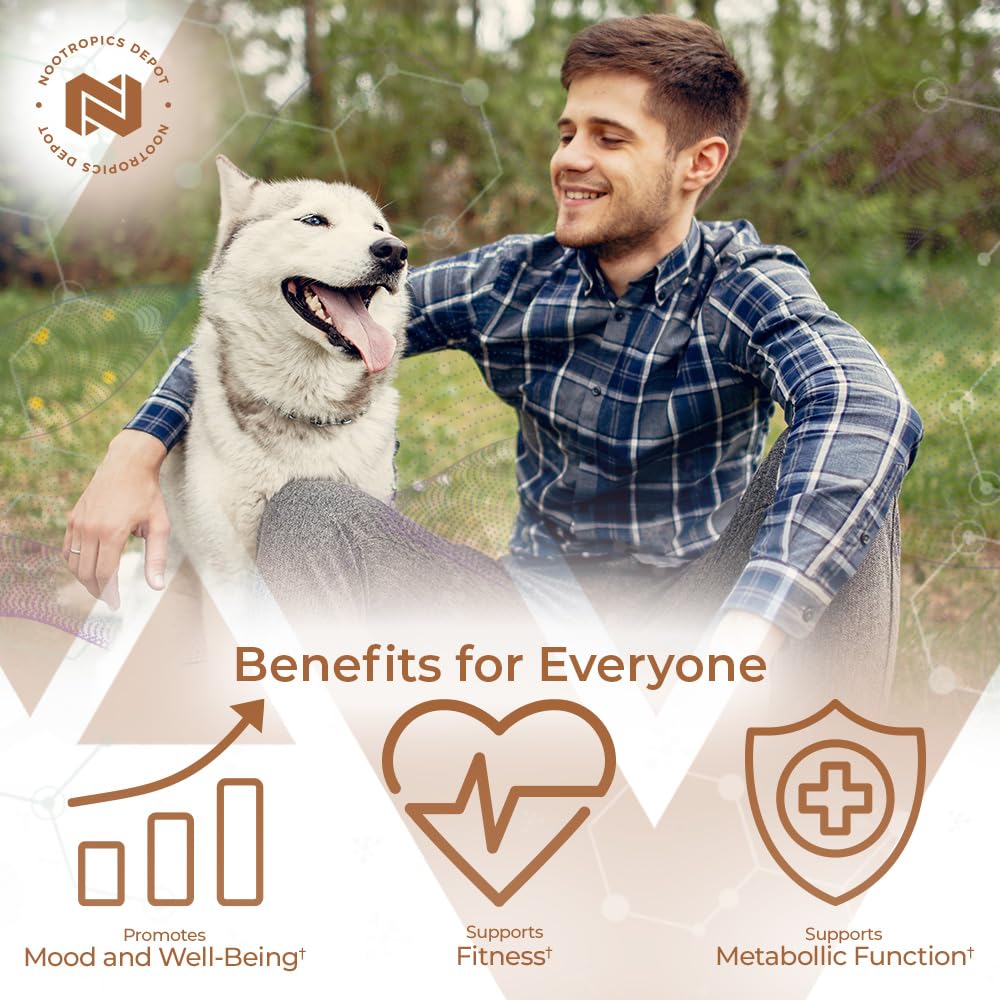 Nootropics Depot Fenugreek Extract Capsules | 500mg | 60 ct | 3% Trigonelline, 1% Protodioscin | Trigonella foenum-graecum | Mood, Fitness, & Metabolic Function
