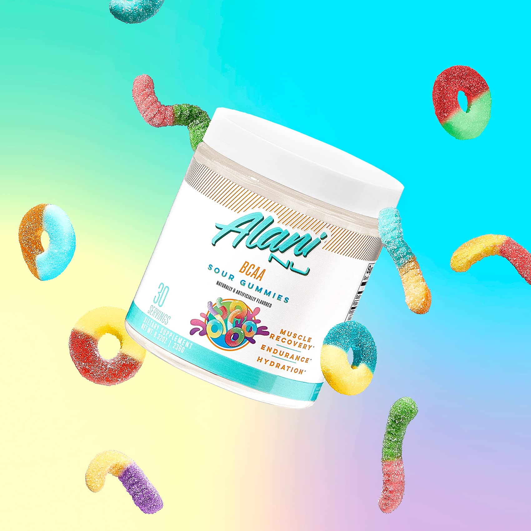 Alani Nu Breezeberry Pre Workout and BCAA Sour Gummies Post Workout Powder Bundle Alani Nu buy australia supplements
