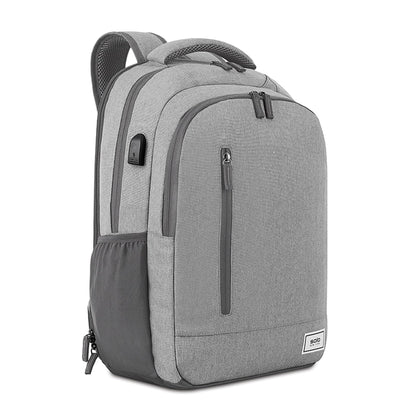 Solo New York Laptop Backpack for Women & Men -Carry On Bookbag for Travel & Work, Lightweight Bag, Side Mesh Pockets, Fits 15.6" Computer - Re:Define, Black Gsupps Australia