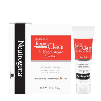 Neutrogena Rapid Clear Stubborn Acne Spot Treatment Gel, 1 oz Neutrogena