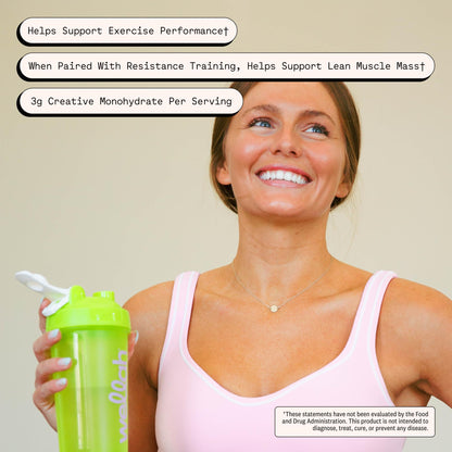 Wellah Creatine for Women - Creatine Monohydrate with Dandelion & Cranberry Extract (50 Servings, Strawberry Lemonade) Wellah