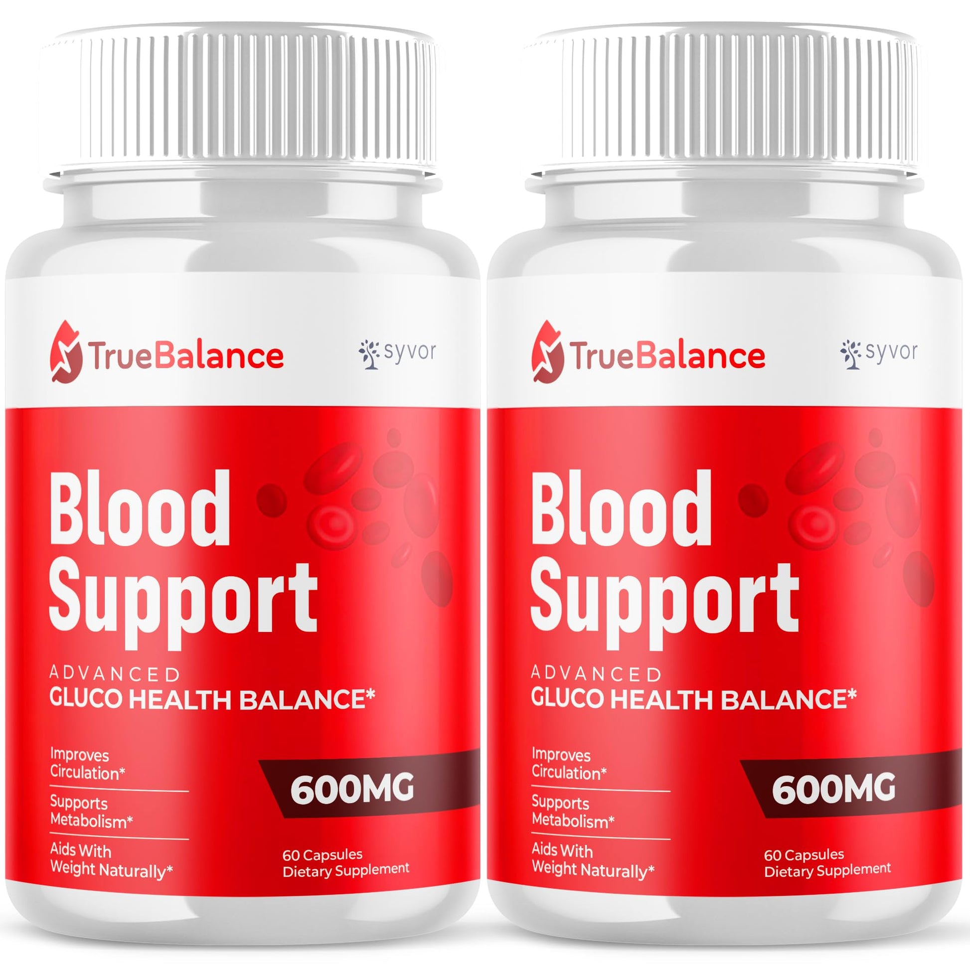 (2 Pack) True Balance Capsules, Official TrueBalance Glycogen Support Pills with All Natural Ingredients, Advanced Formula Support Supplement with Max Strength Vitamins for Women & Men (120 Capsules) Syvor buy australia supplements
