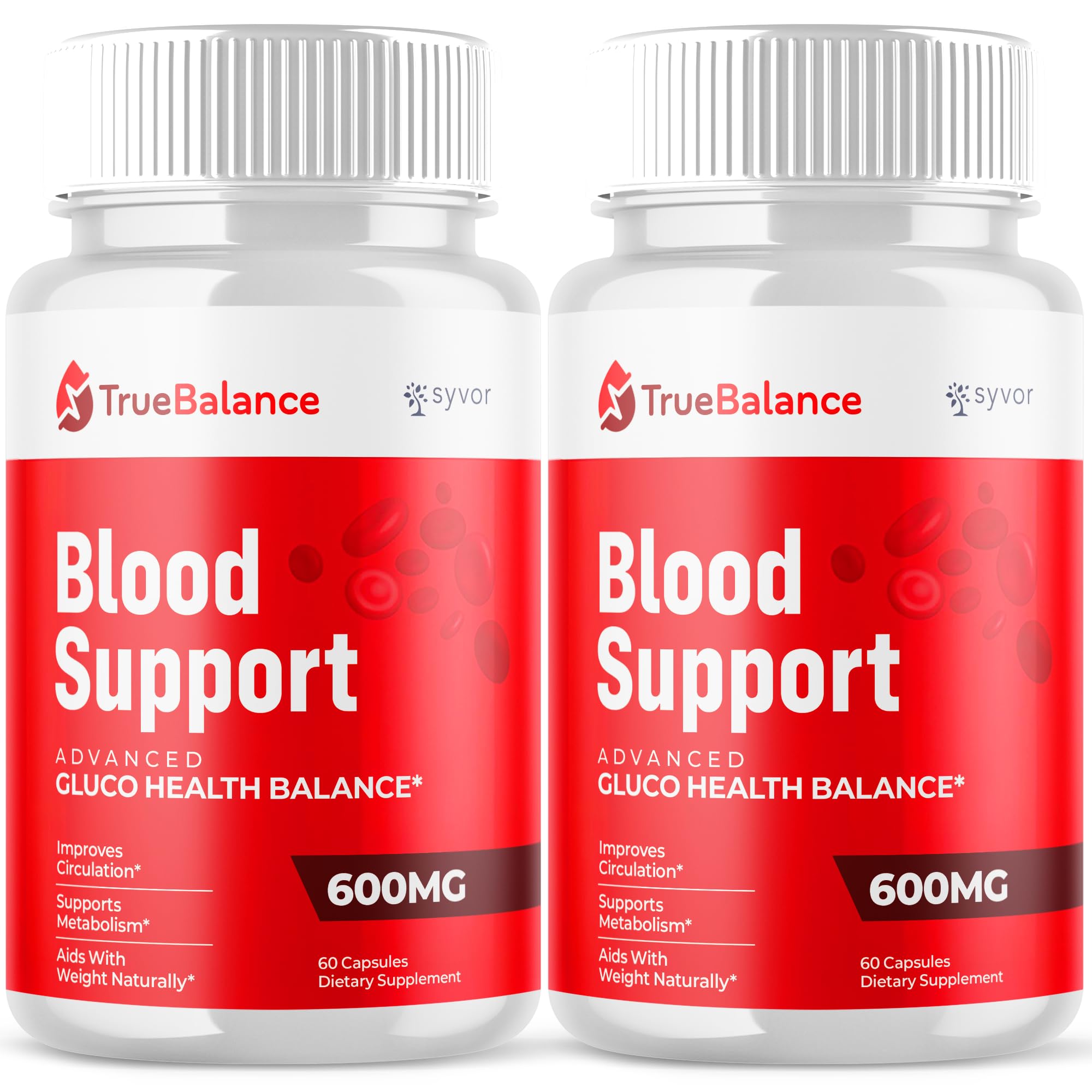 (2 Pack) True Balance Capsules, Official TrueBalance Glycogen Support Pills with All Natural Ingredients, Advanced Formula Support Supplement with Max Strength Vitamins for Women & Men (120 Capsules) Syvor buy australia supplements