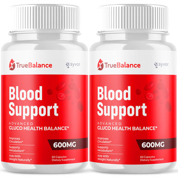 (2 Pack) True Balance Capsules, Official TrueBalance Glycogen Support Pills with All Natural Ingredients, Advanced Formula Support Supplement with Max Strength Vitamins for Women & Men (120 Capsules) Syvor buy australia supplements
