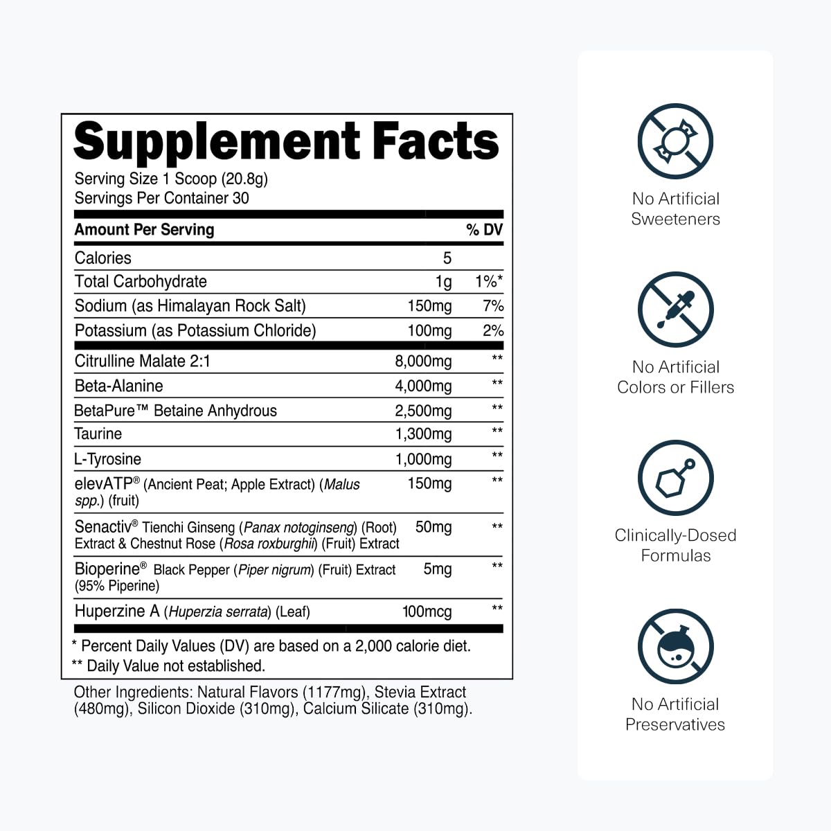 Transparent Labs Stim-Free Pre-Workout - Caffeine & Stim Free Pre Workout Powder for Men and Women with Beta Alanine Powder, Citrulline Malate, & elevATP - 30 Servings, Strawberry Lemonade Transparent Labs buy australia supplements