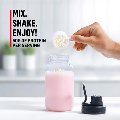 Muscle Milk Pro Series Protein Powder Supplement, Slammin' Strawberry, 2 Pound, 11 Servings, 50g Protein, 3g Sugar, 20 Vitamins & Minerals, NSF Certified for Sport, Packaging May Vary Muscle Milk