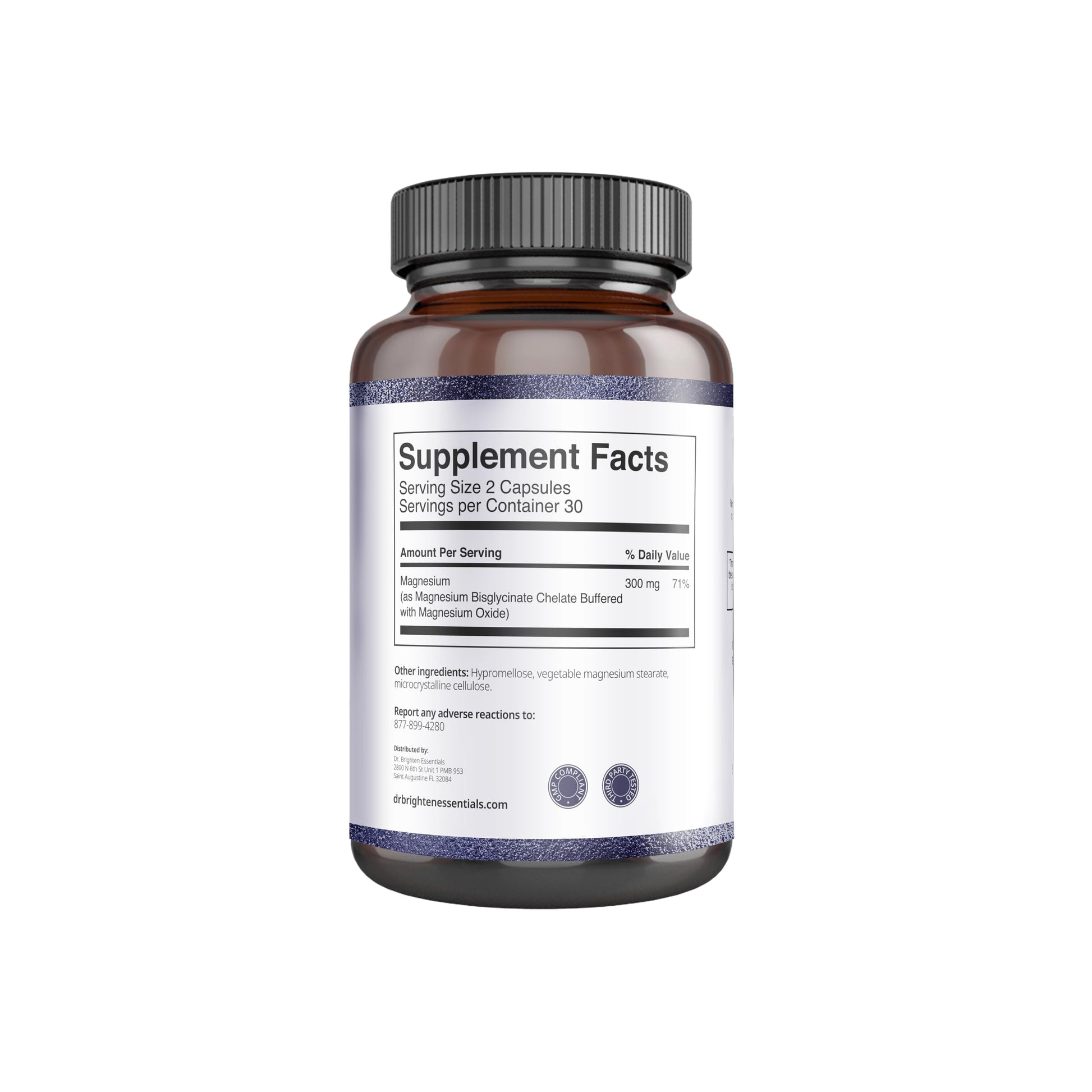 Dr. Brighten Magnesium Plus (as Magnesium Bi-glyncinate) - Beneficial in Maintaining a Healthy Mood, Sleep, Hormone Balance and Reducing Symptoms of PMS and Menstrual Cramps Dr. Brighten buy australia supplements