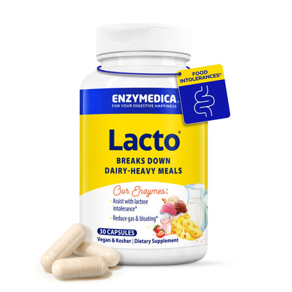 Enzymedica Lacto Digestive Enzymes for Men & Women - 90 Capsules Gsupps Australia