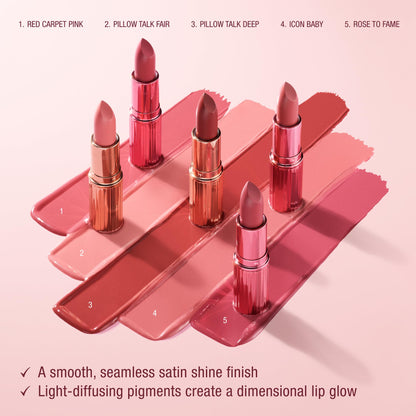 Charlotte Tilbury K.I.S.S.I.N.G Lipstick - Moisturizing & Hydrating Charlotte Tilbury