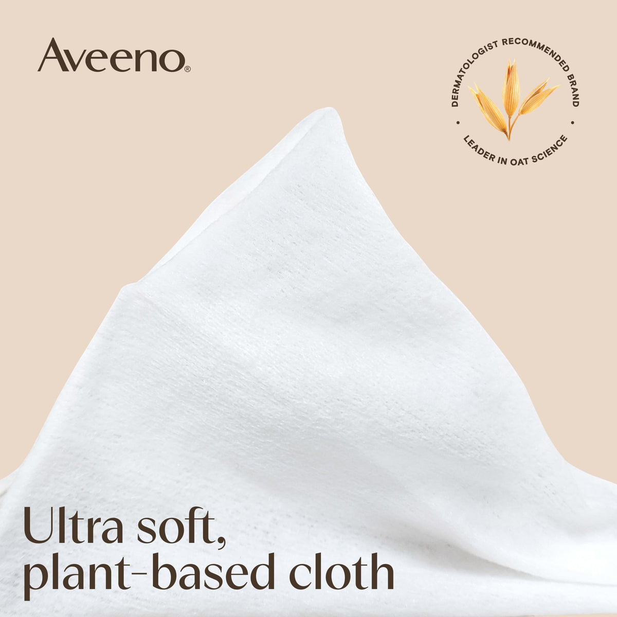 Aveeno Calm + Restore Unscented Makeup Remover Wipes, Alcohol-Free, 25 Ct Aveeno