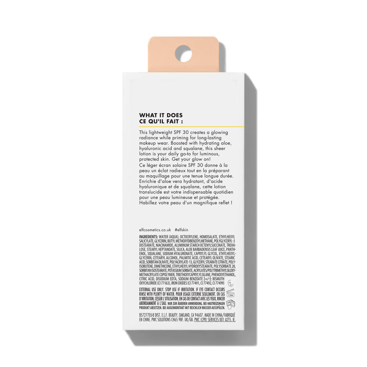 e.l.f. SKIN Suntouchable Whoa Glow SPF 30, Sunbeam e.l.f.