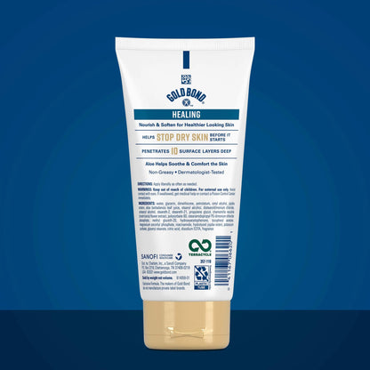 Gold Bond Healing Hydrating Lotion With Aloe Moisturizes, Heals & Smooths Dry Skin, Body Lotion, Delivers Immediate 24-Hour Hydration, Convenient Size, 5.5 oz Gold Bond