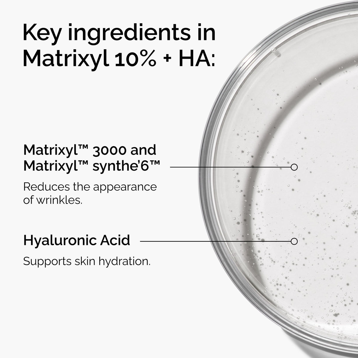 The Ordinary Matrixyl 10% + Hyaluronic Acid, Anti-Aging Serum for Fine Lines and Wrinkles, 1 Fl Oz The Ordinary