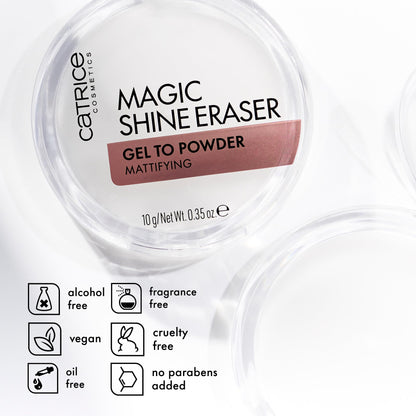 Catrice Magic Shine Eraser Gel-To-Powder, Instant Mattifying Setting Powder Catrice Cosmetics